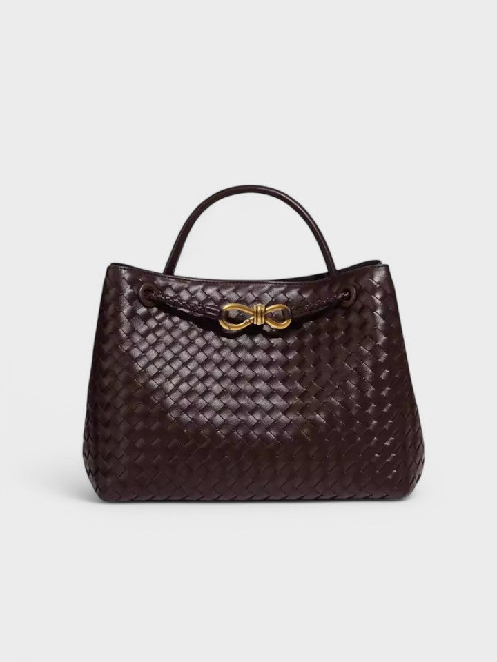 Людмила – Стилна плетена чанта за всеки ден