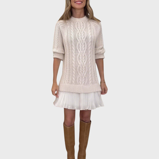 Любов™ - Стилна плетена рокля за всеки повод