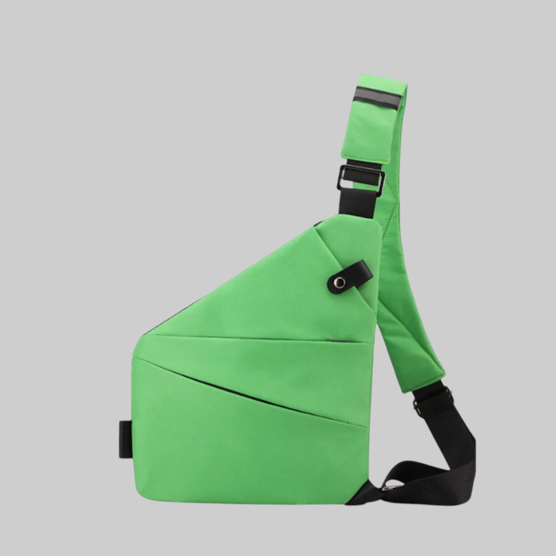 Чанта против кражба за носене на гърдите