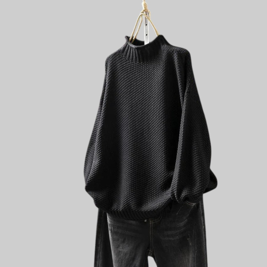 Надежда - Уютен плетен пуловер за комфорт и стил