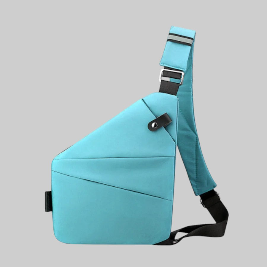 Чанта против кражба за носене на гърдите