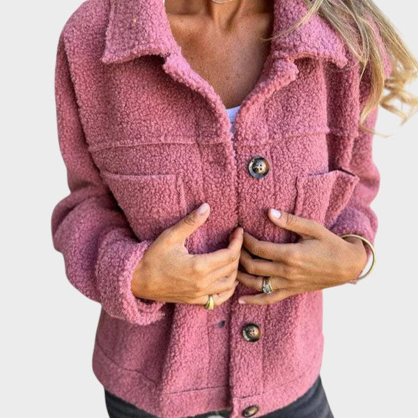 Късо вълнено яке Весна за стилен комфорт