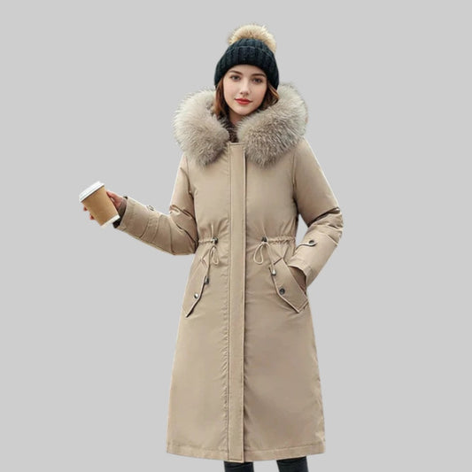 Ариел - Дамско зимно яке с качулка за комфорт и стил