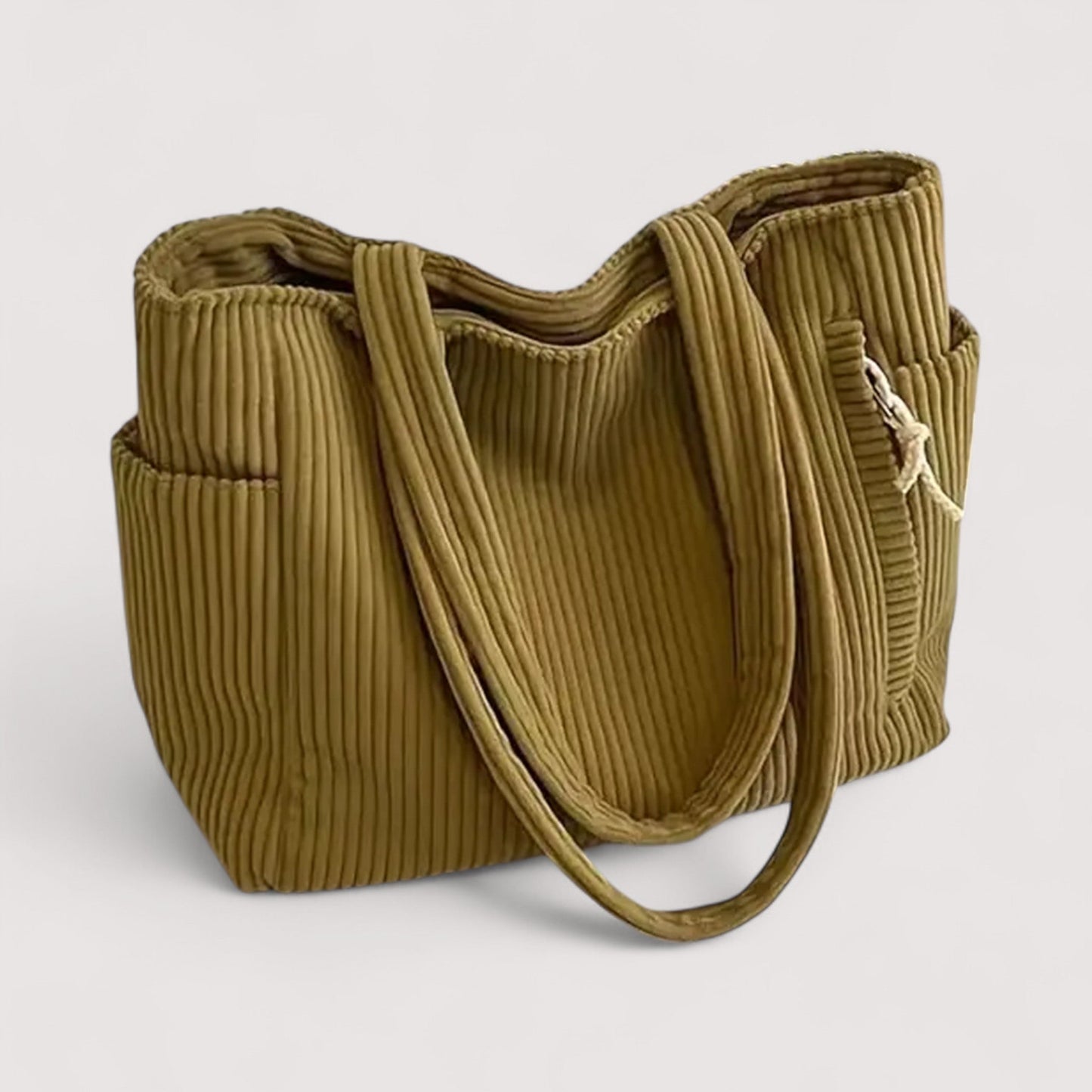 Оливия – Стилна велурена чанта за ежедневно носене