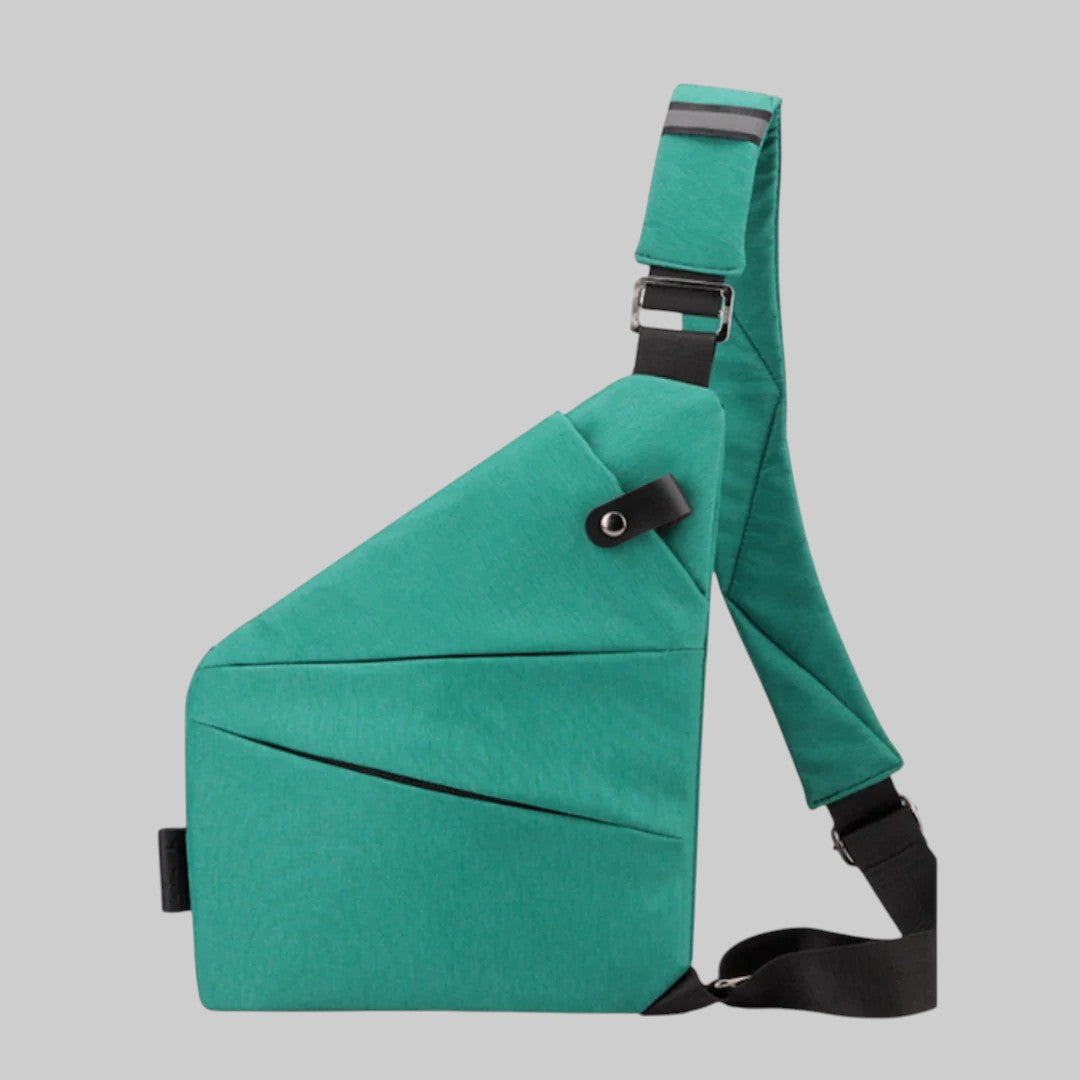 Чанта против кражба за носене на гърдите