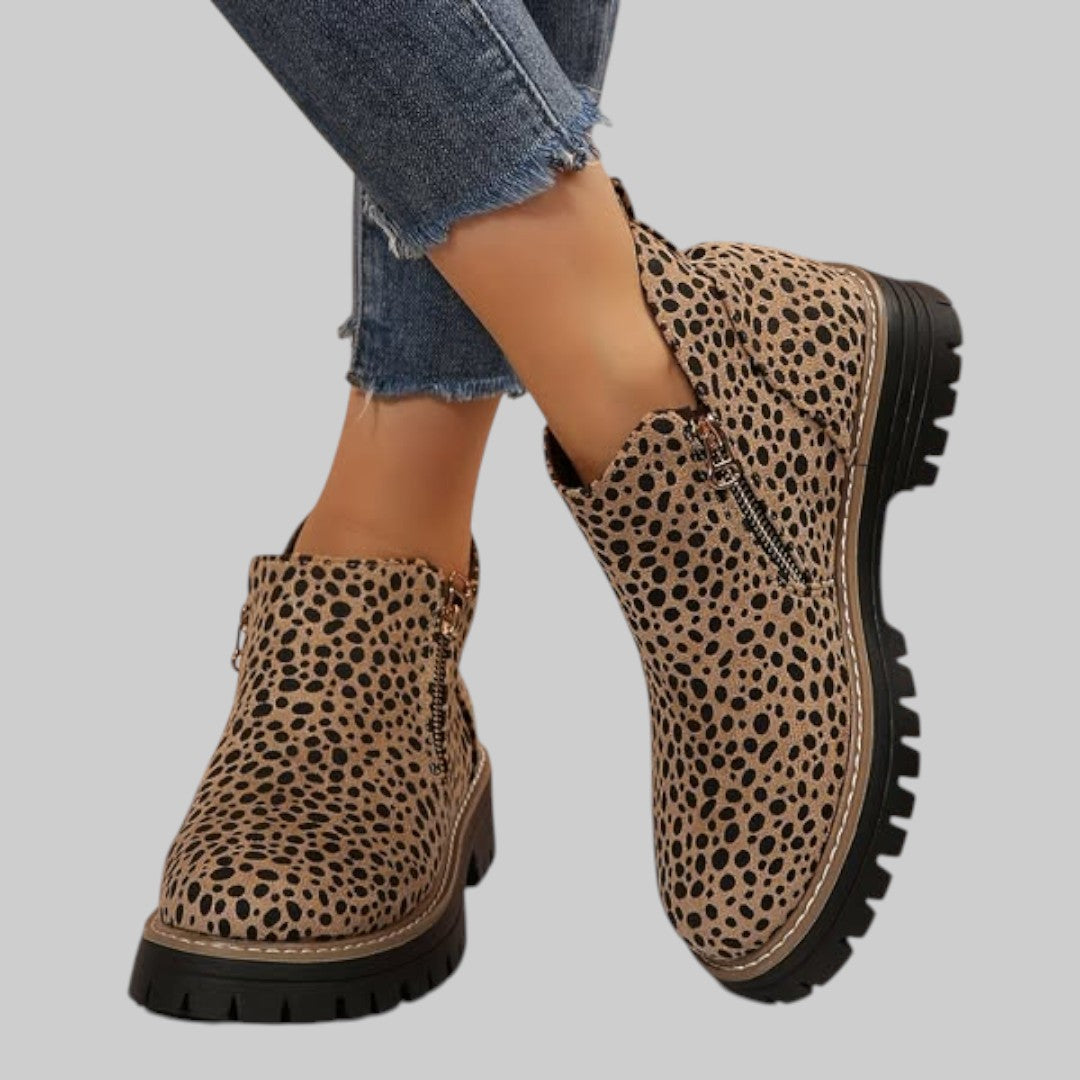 Руте - Високи ботуши с цип за комфорт и стил