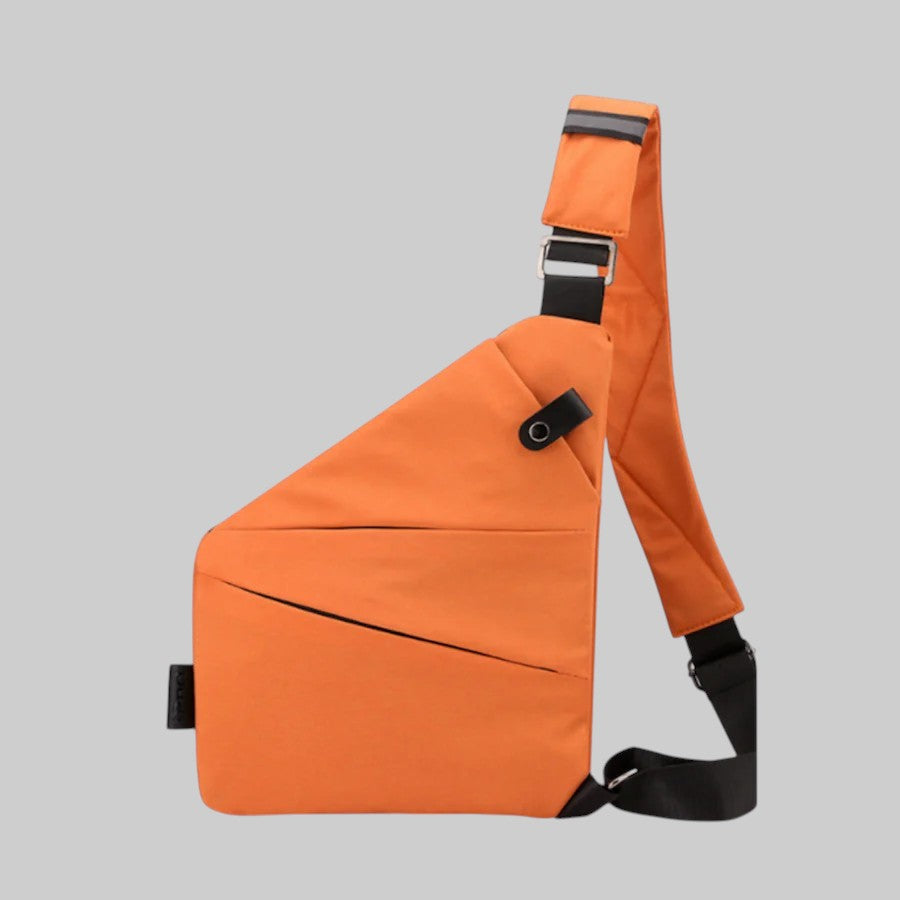 Чанта против кражба за носене на гърдите