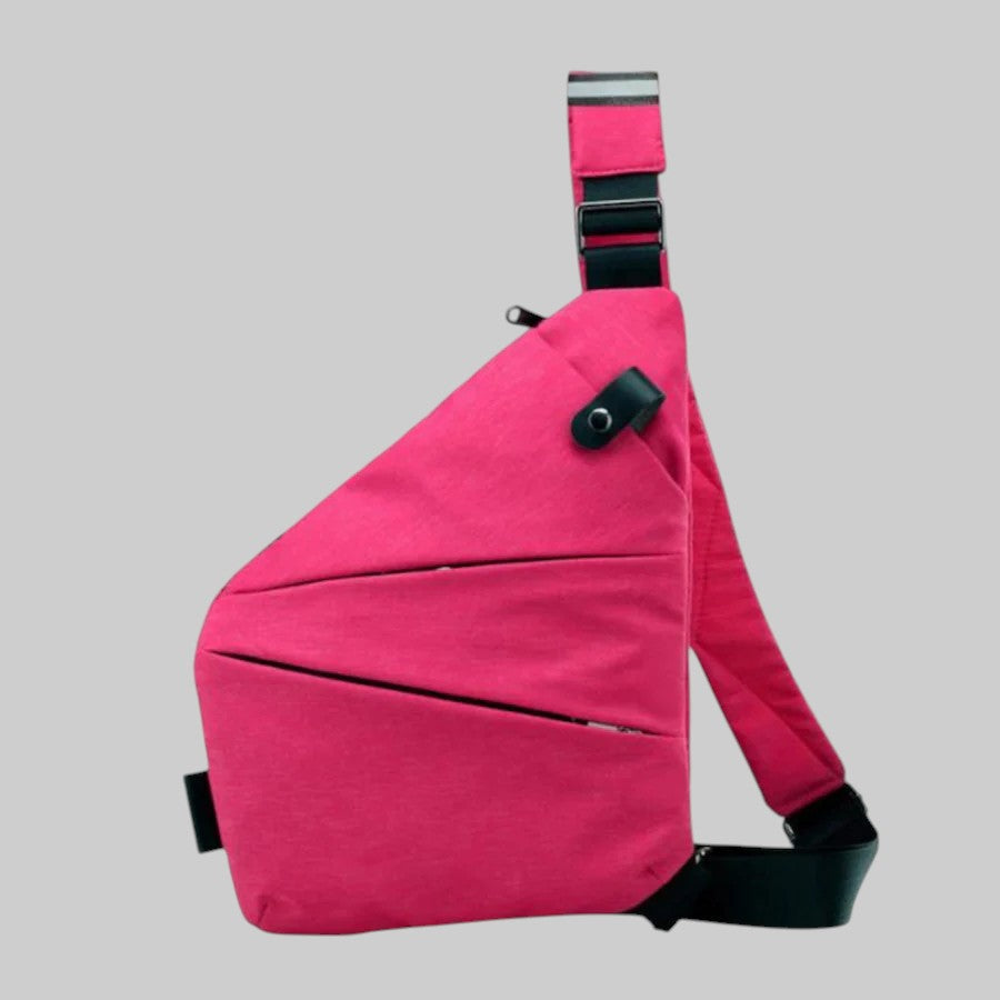 Чанта против кражба за носене на гърдите