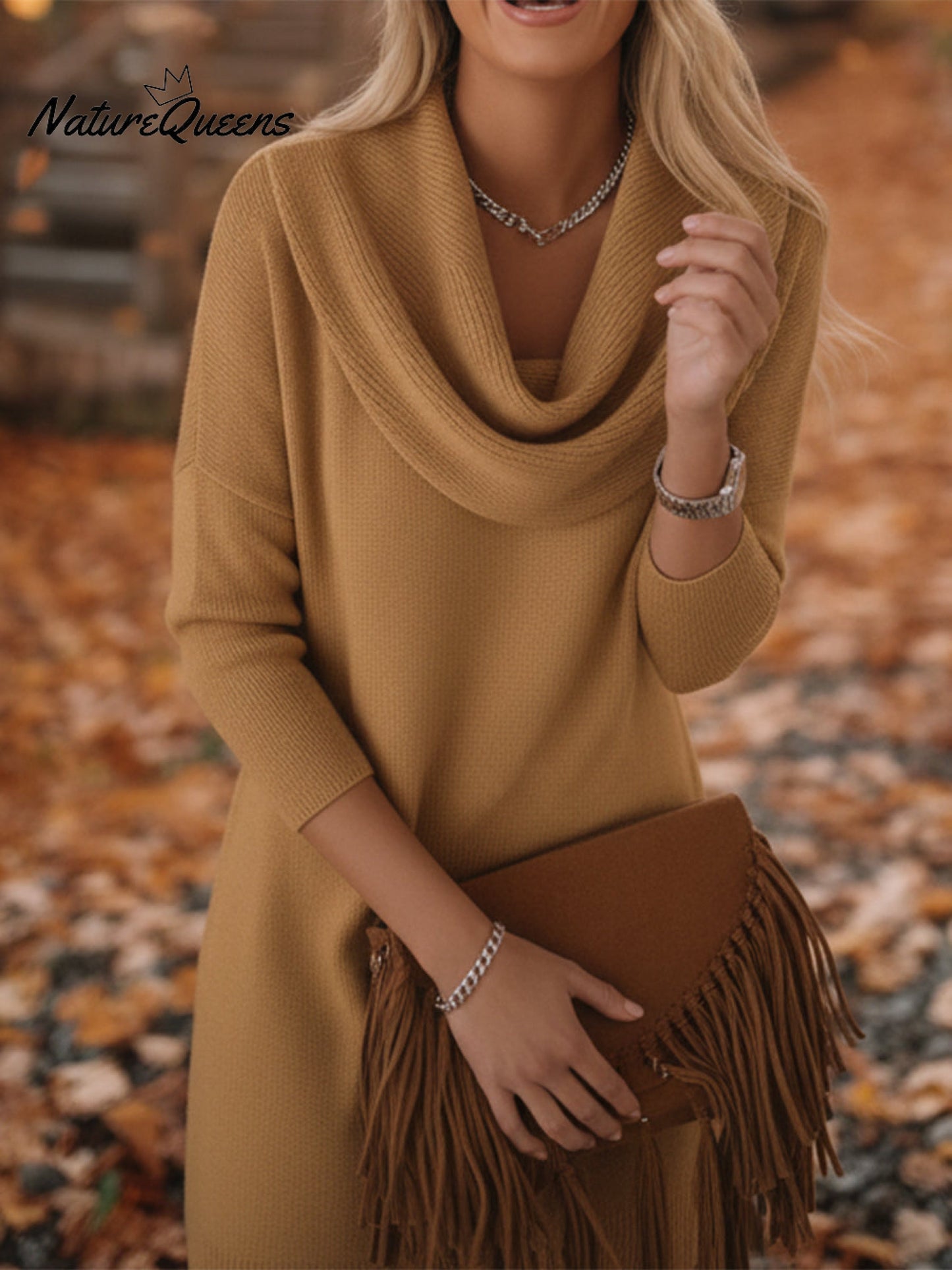 JOLY | дамска плетена рокля