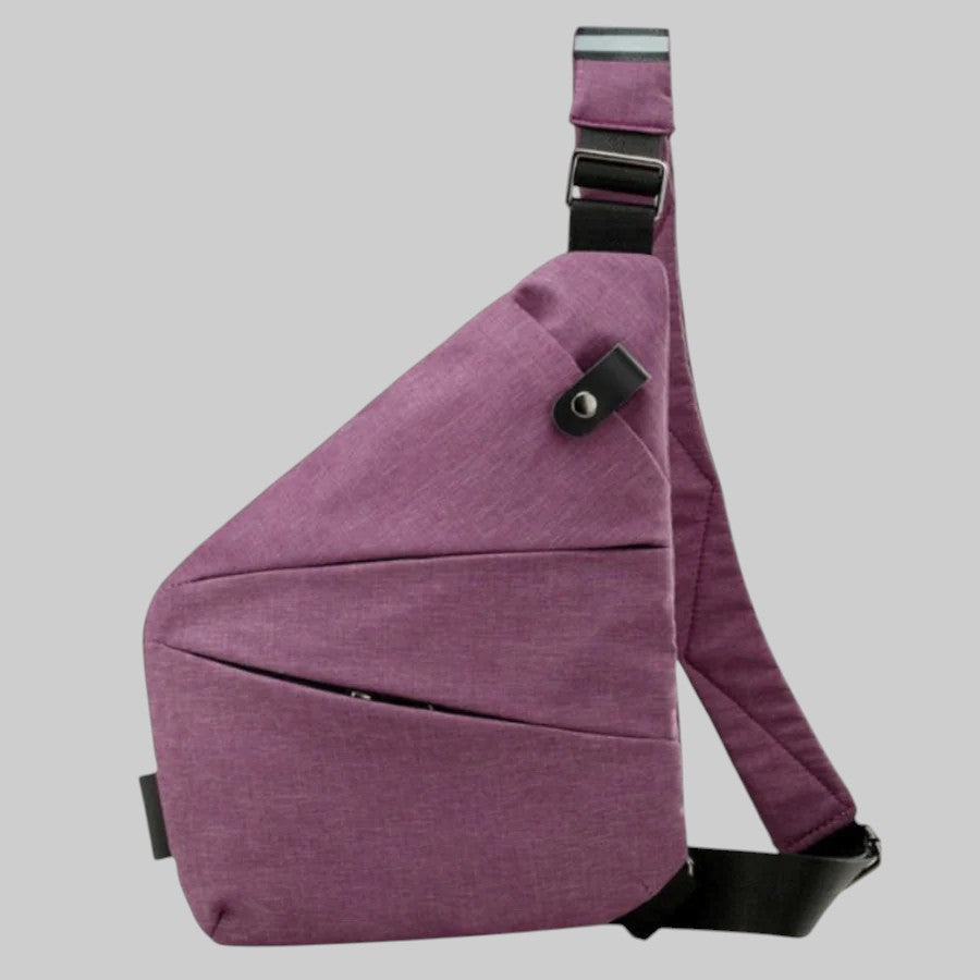 Чанта против кражба за носене на гърдите