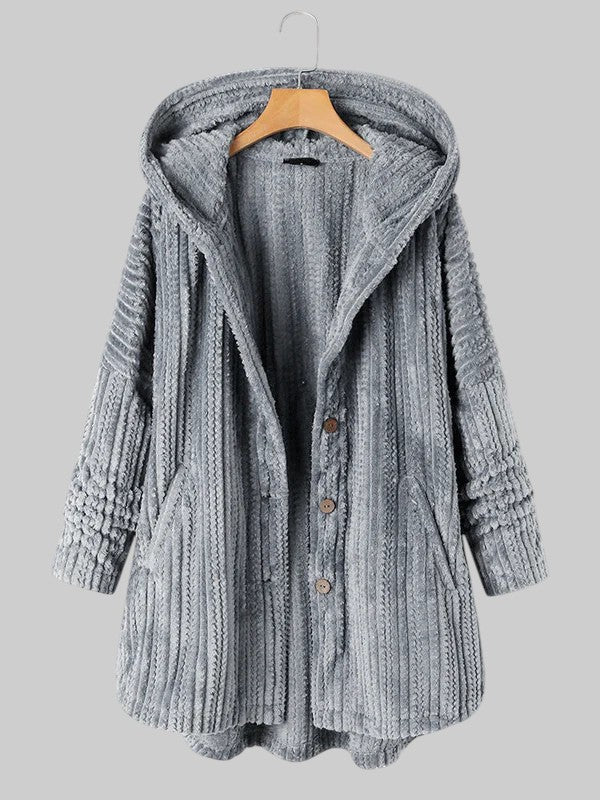 Дария - Стилно зимно палто с ревери за комфорт и топлина