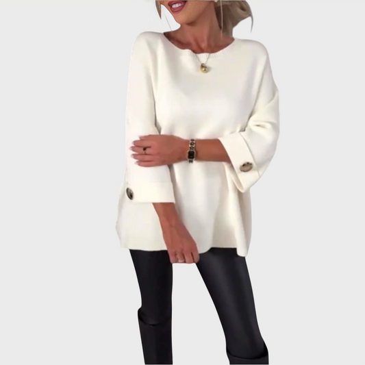 Василена™ - Стилен плетен пуловер за всеки повод