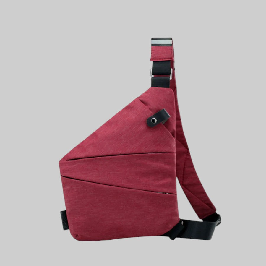 Чанта против кражба за носене на гърдите