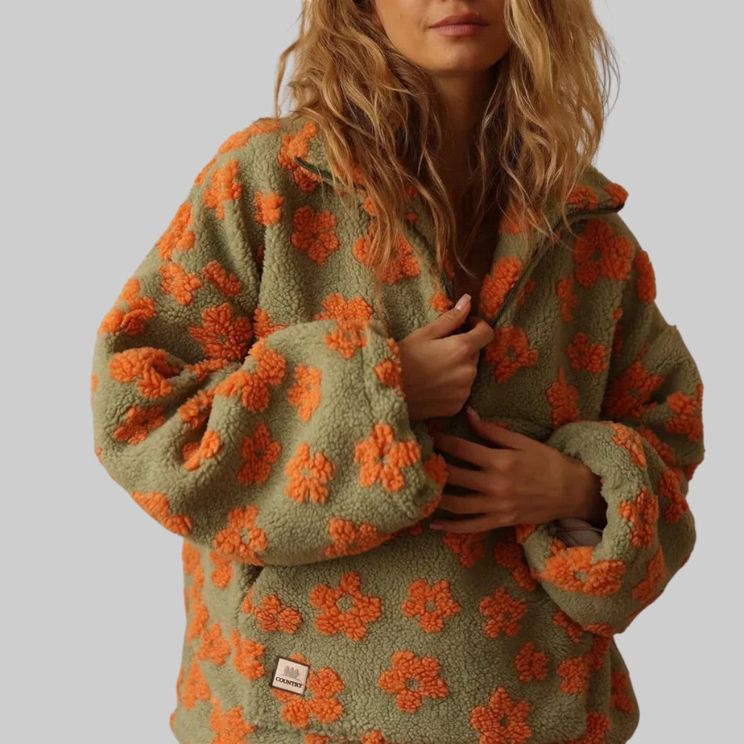 Поларен пуловер Bloom за комфорт и топлина