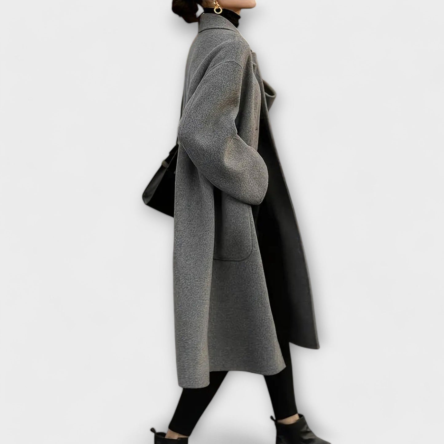 Жоана – Топло дълго термо палто за зимни условия