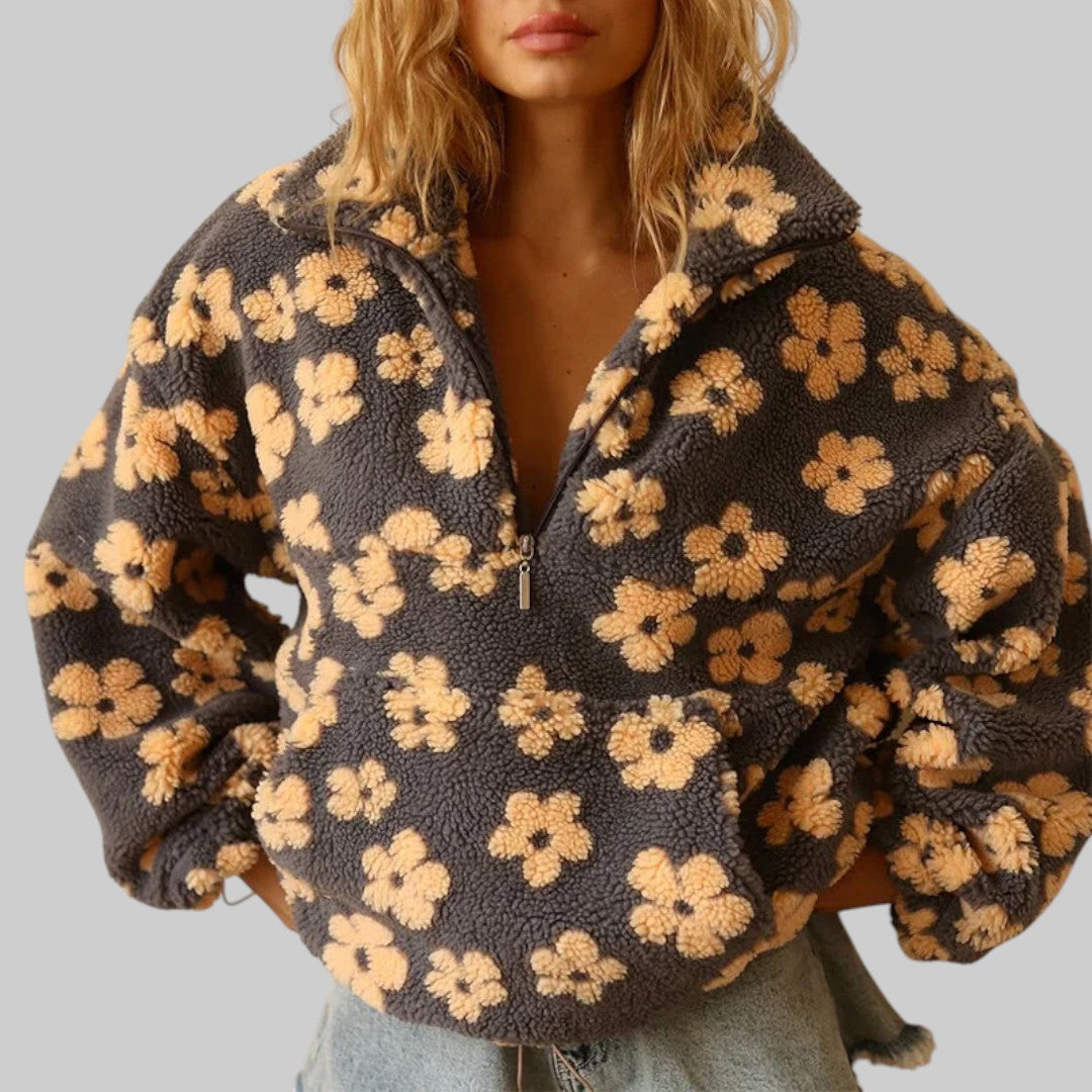 Поларен пуловер Bloom за комфорт и топлина