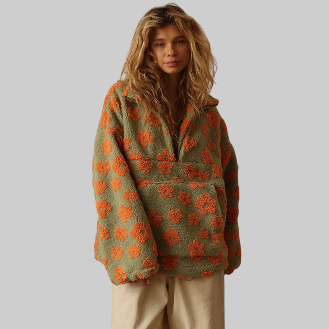 Поларен пуловер Bloom за комфорт и топлина