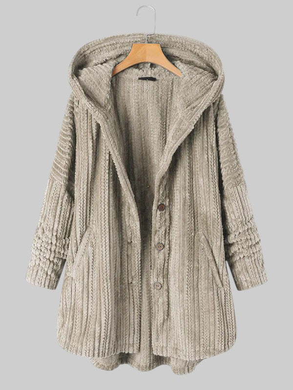 Дария - Стилно зимно палто с ревери за комфорт и топлина