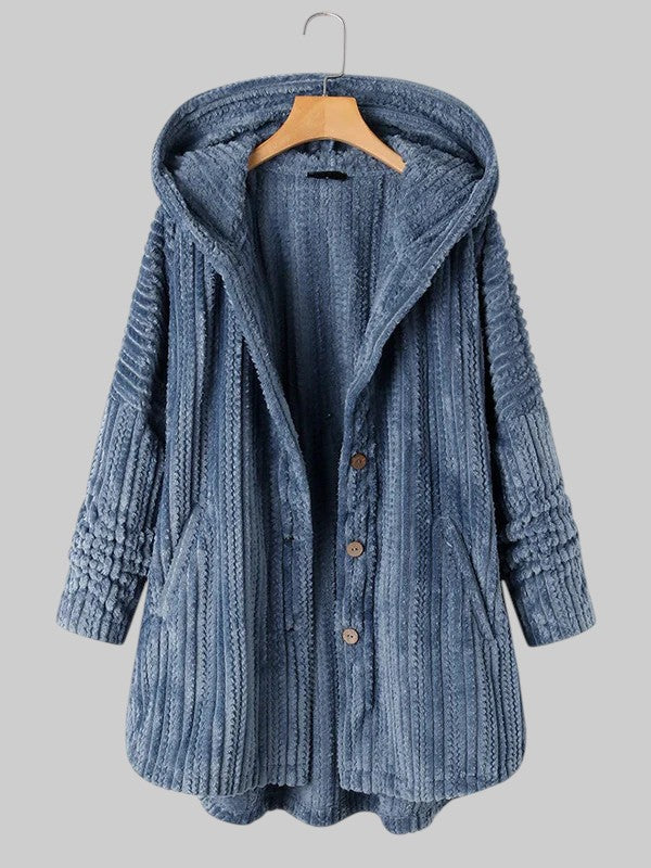 Дария - Стилно зимно палто с ревери за комфорт и топлина