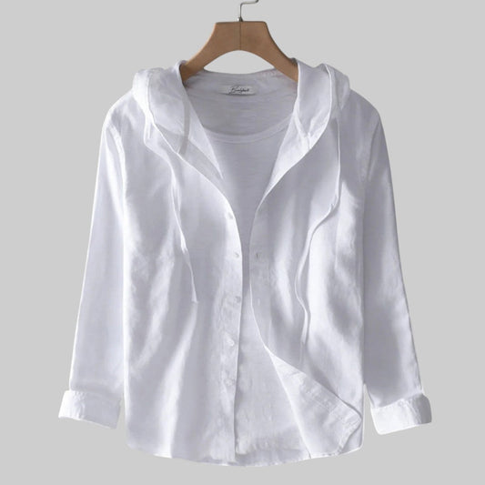 Хедвига - Удобна памучна блуза с качулка