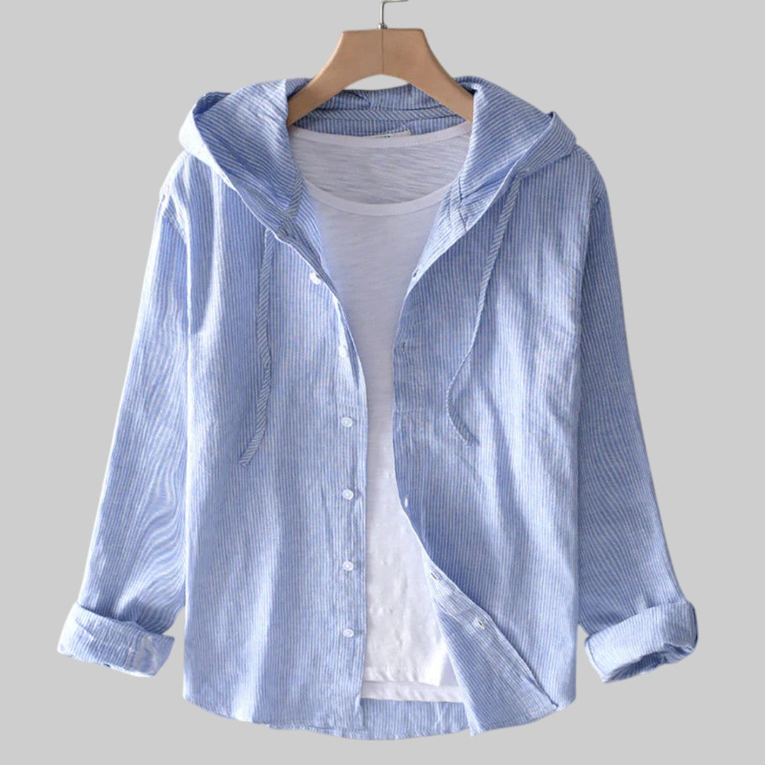 Хедвига - Удобна памучна блуза с качулка