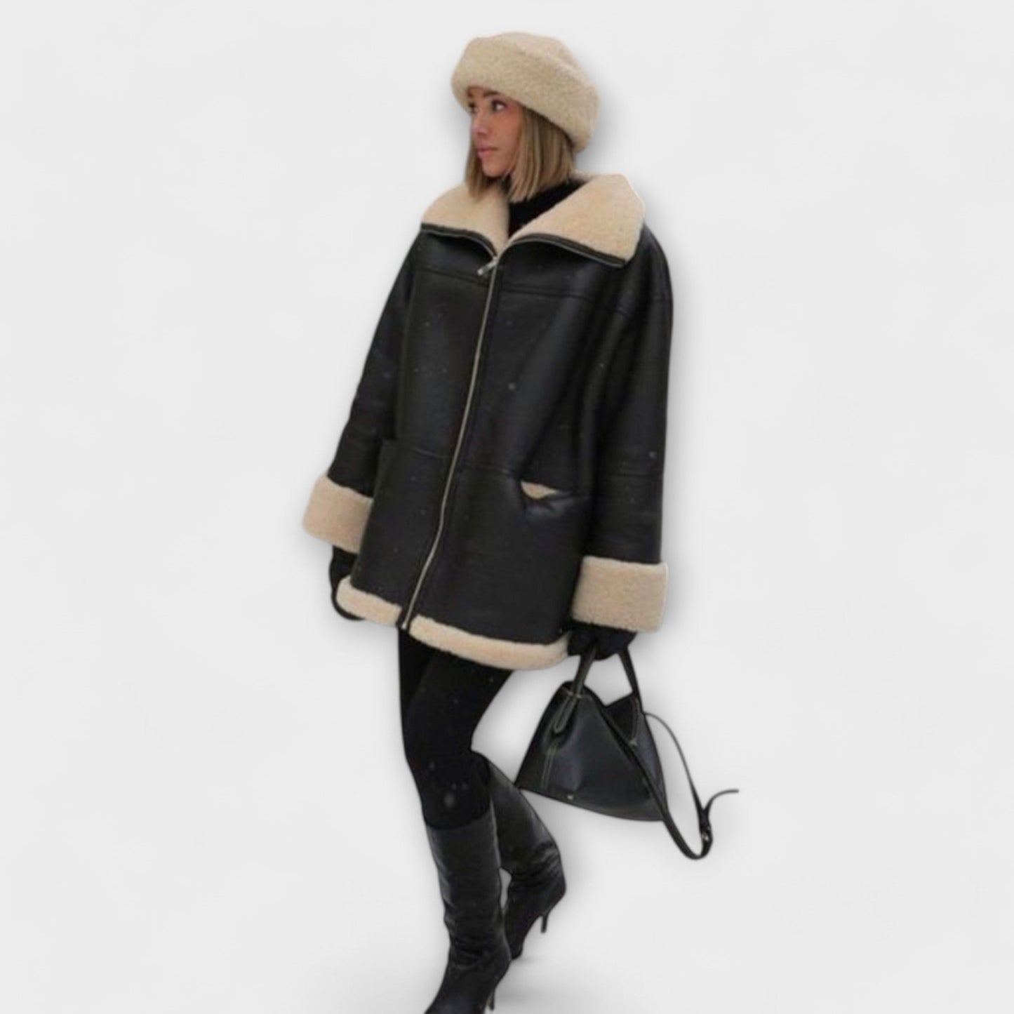 Иванка - Стилно кожено яке за всеки повод