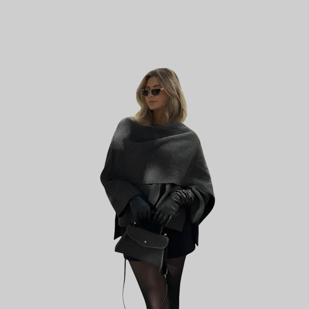 Милана - Елегантно палто от луксозен плат