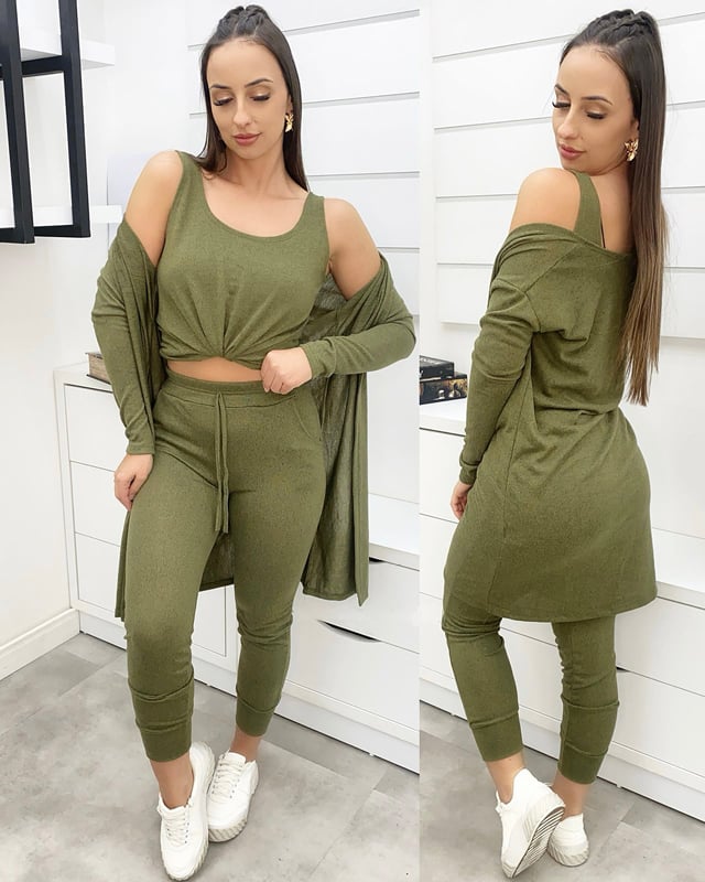 Cira® - Стилен и удобен тройцветен комплект за жени