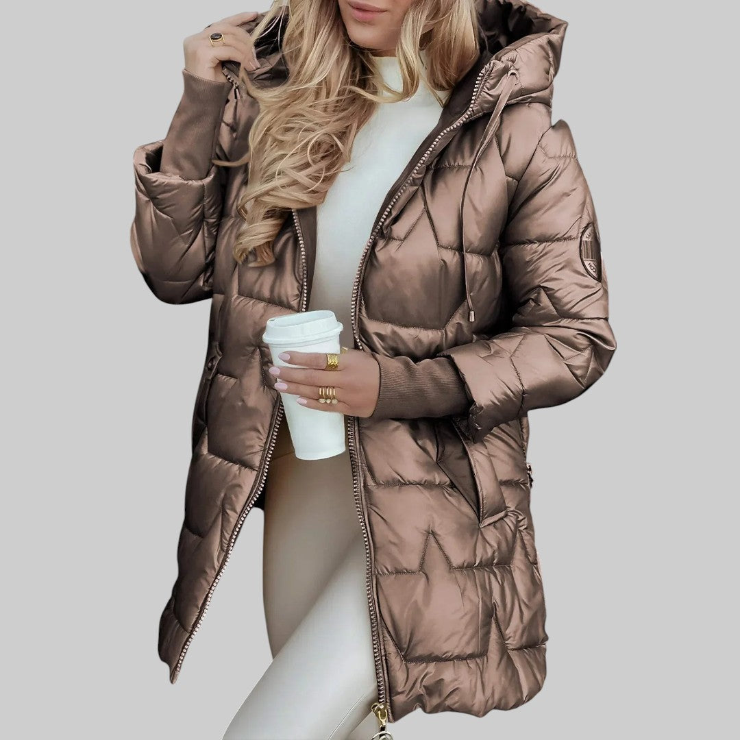 Калина - Стилно яке с качулка за всякакви поводи