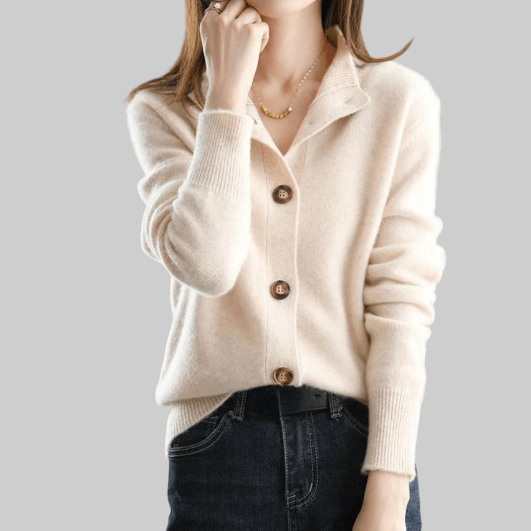 Людмила – Луксозна кашмирена жилетка за комфорт и стил