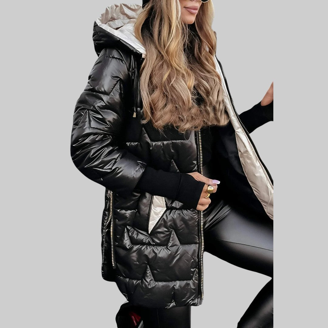 Калина - Стилно яке с качулка за всякакви поводи