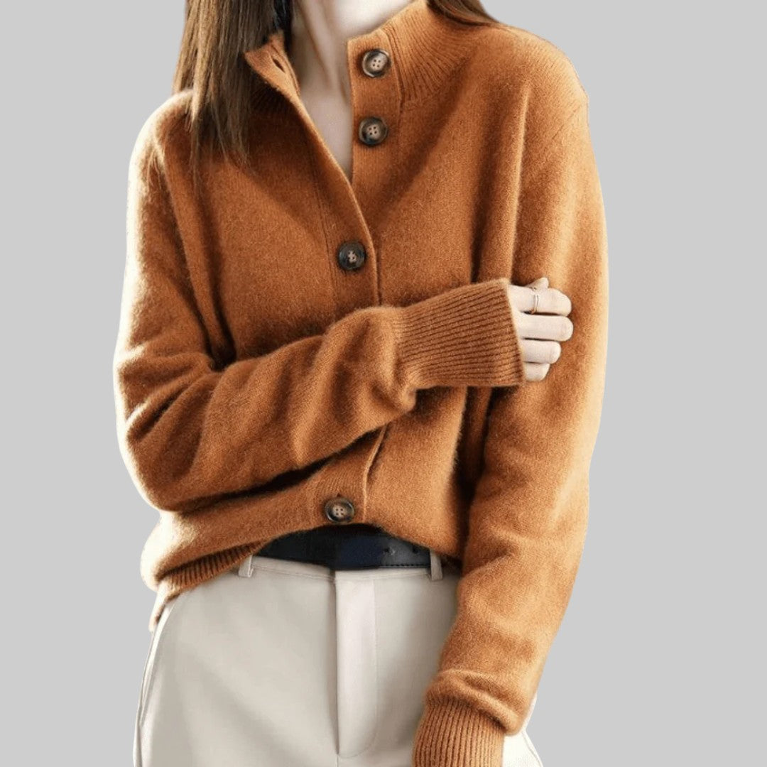 Людмила – Луксозна кашмирена жилетка за комфорт и стил