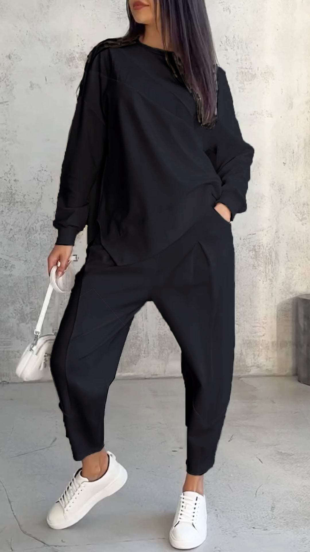 Dina® | Удобен двуделен комплект с дълги ръкави за всеки ден