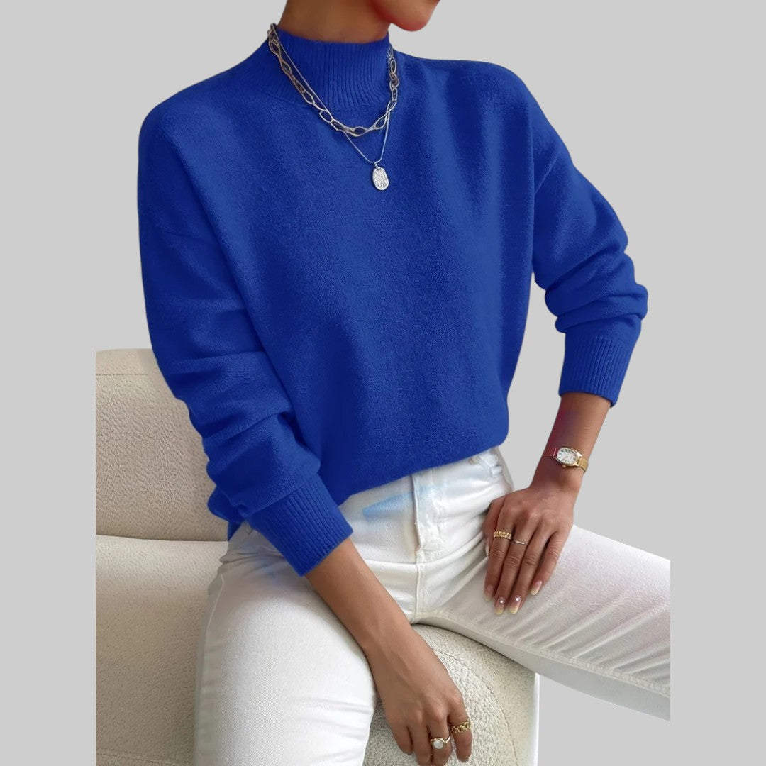 Зденка - Стилен и комфортен поло пуловер