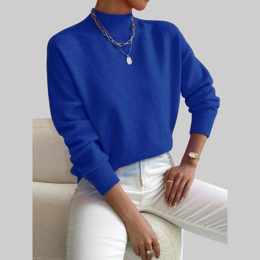 Зденка - Стилен и комфортен поло пуловер