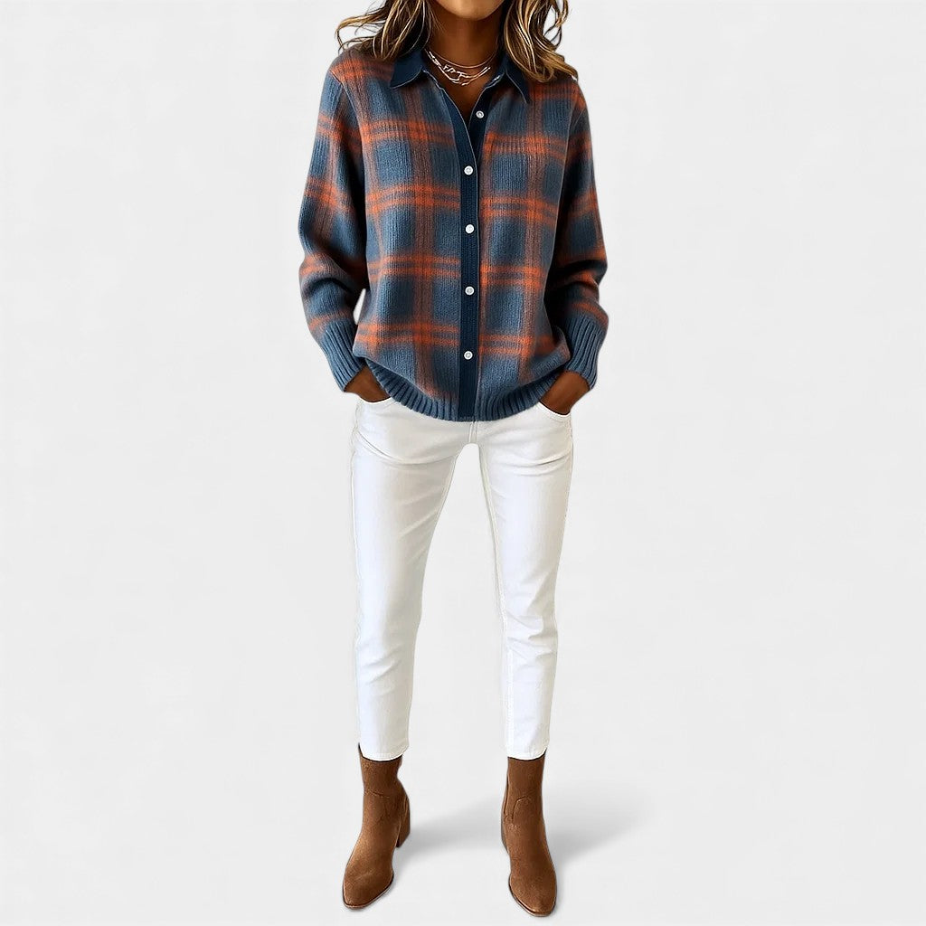 Алия - Уютен дълъг зимен кардиган